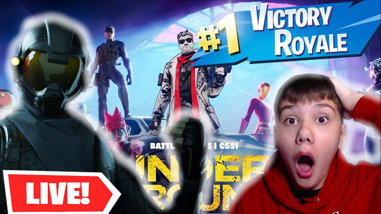 PLAYING FORTNITE CHAPTER 5 LIVE!!!!!!!!!!