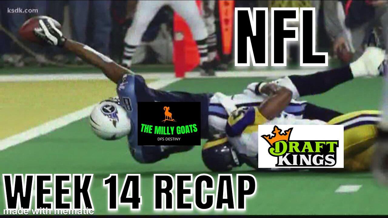NFL Week 14 Recap + SNF Cowboys Dead or Alive Game - DFS Destiny