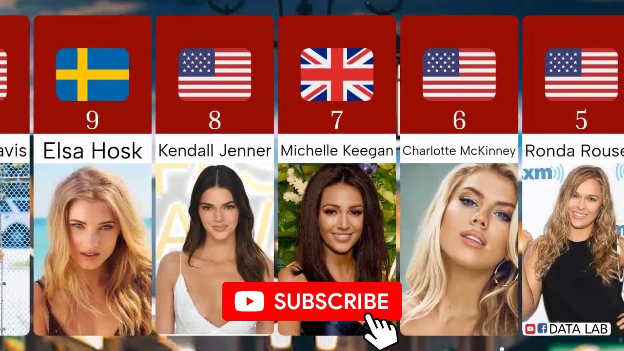 Top 10 Sexiest Women In The World 2023 One News Page Video