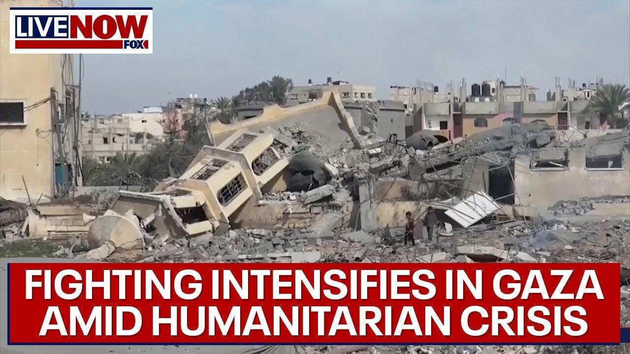 Israel-Hamas war: Battles rage in Gaza after U.S. vetoes UN ceasefire resolution | LiveNOW from FOX