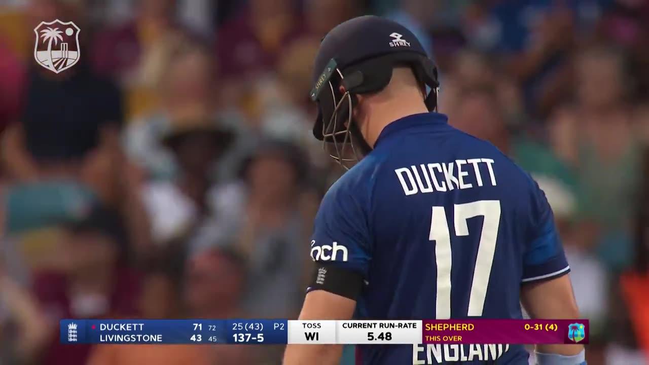 Highlights - West Indies v England - Tense Chase Gives Windies Series Victory - 3rd CG United ODI
