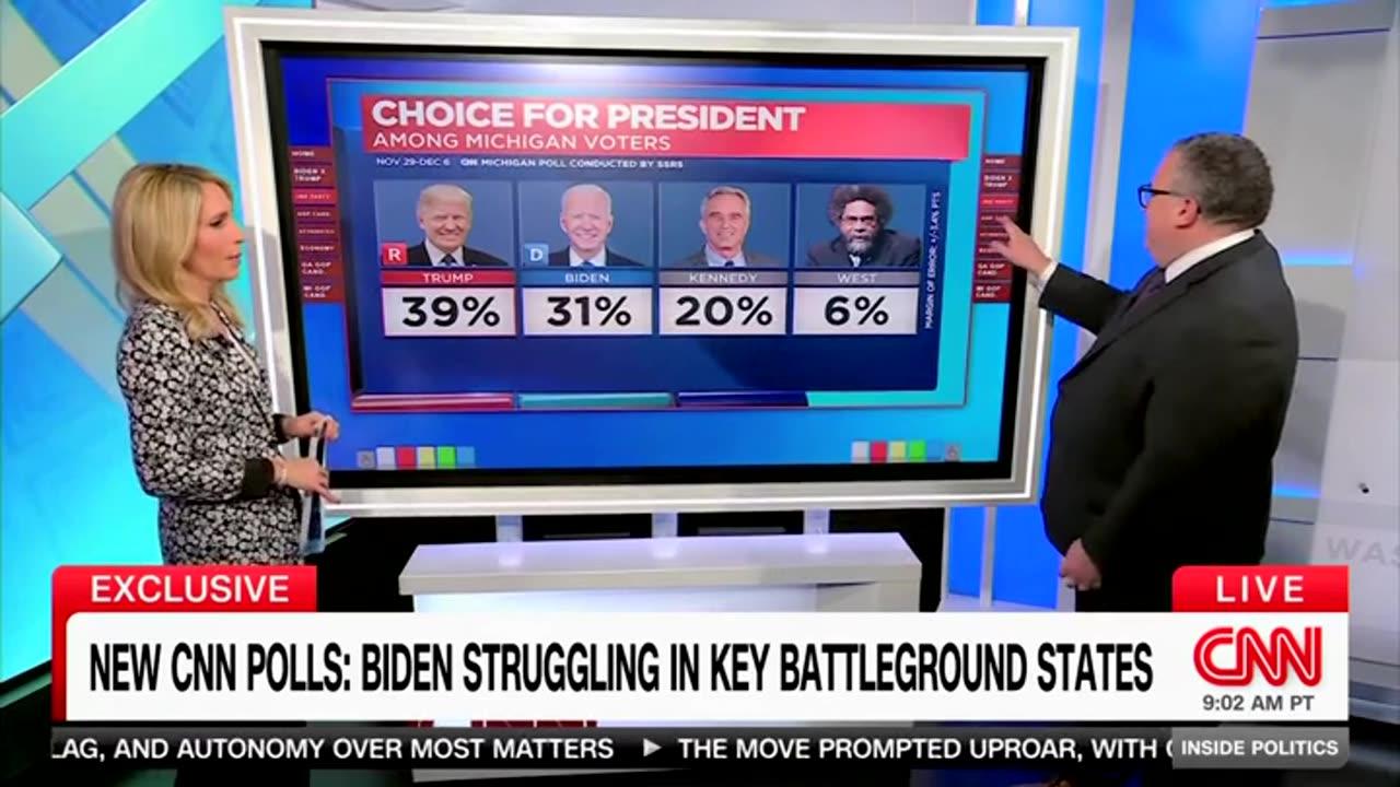 CNN Political Director Lays Out 'The Biggest Warning Sign' For Biden From Damning New Poll