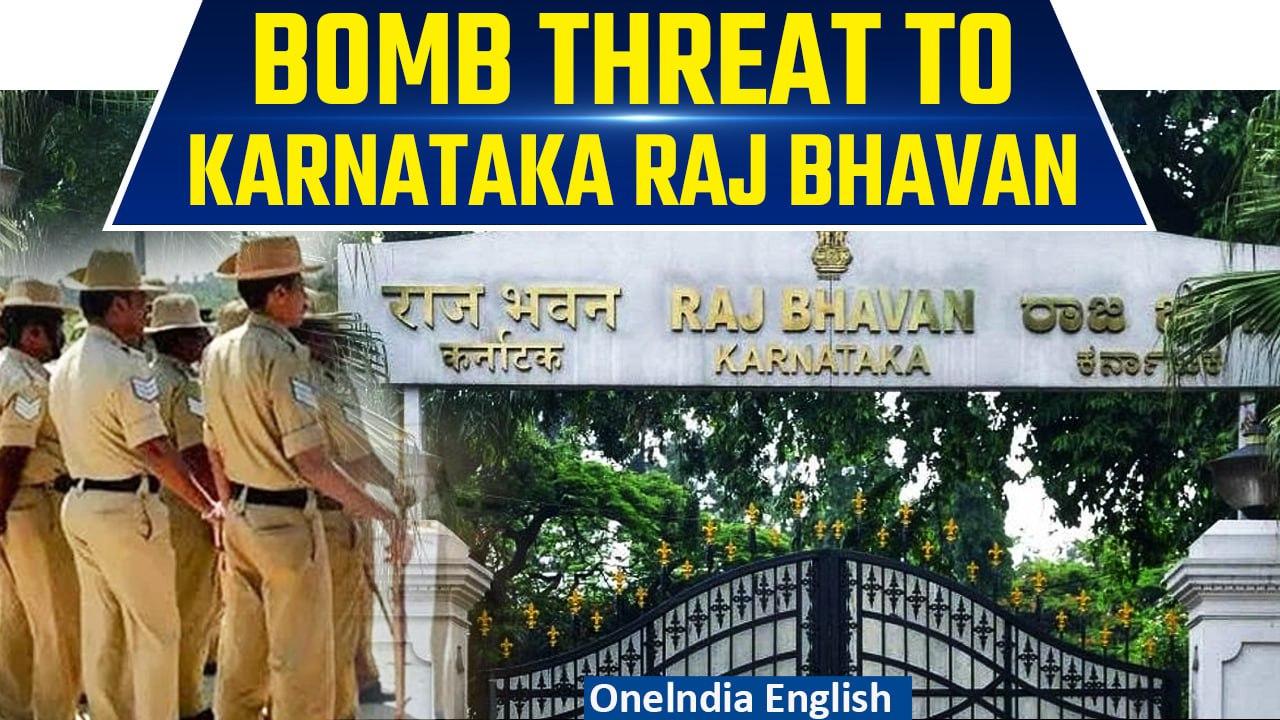 Karnataka Raj Bhavan gets hoax bomb threat; Vidhana Soudha Police Station files case | Oneindia News