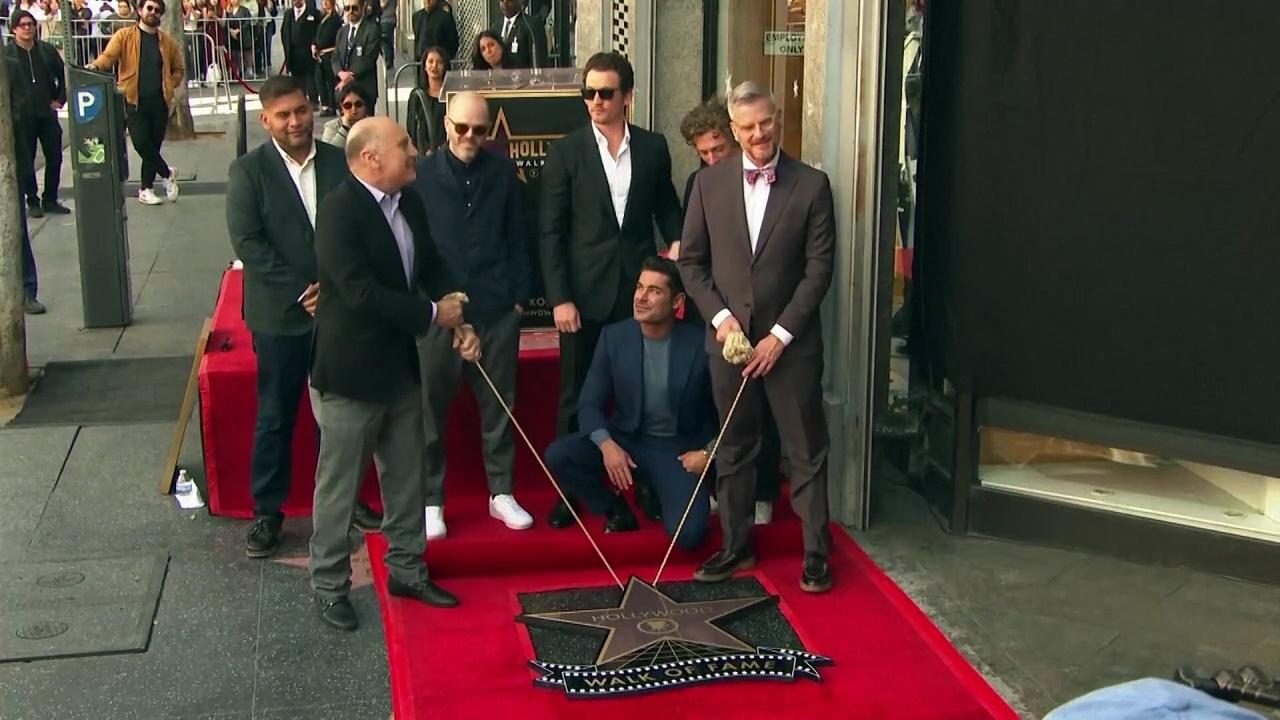 Zac Efron's Emotional Tribute To Matthew Perry As He Gets Hollywood Star