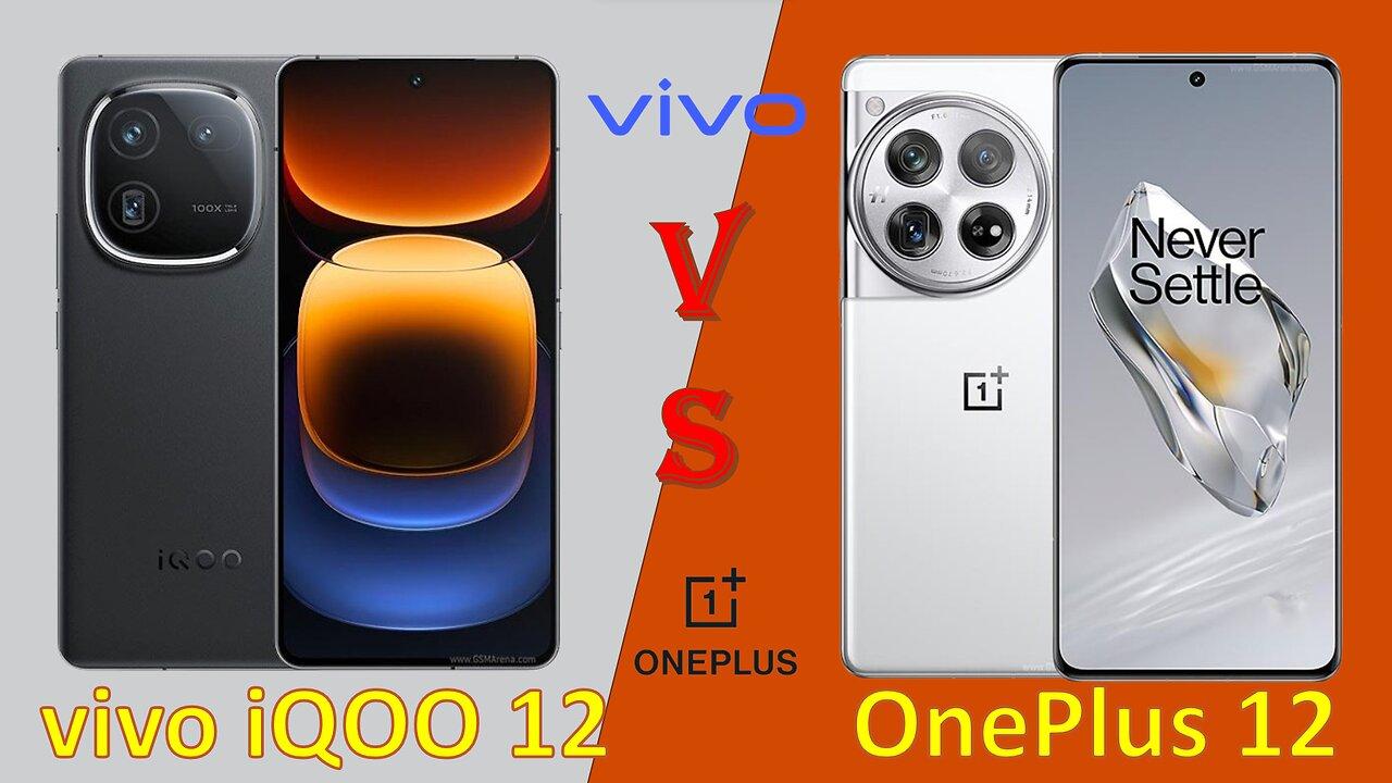 vivo iQOO 12 VS OnePlus 12 | Full Comparison | Which is Better? |  @technoideas360