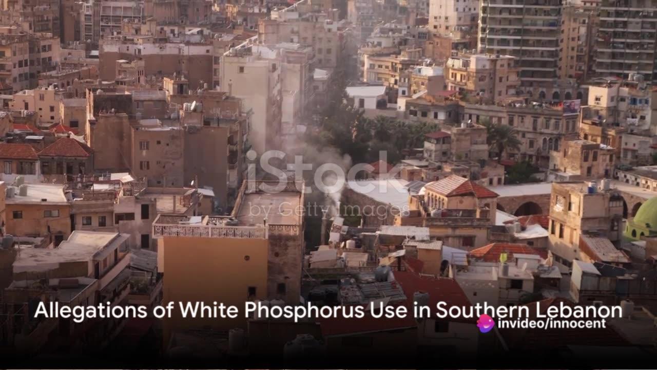 White Phosphorus: A Controversial Weapon