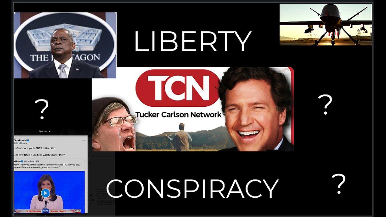 Liberty Conspiracy LIVE 12-12-23! Zel's Bells (and Bombs)! Fauci-God? Tucker Unstucker!