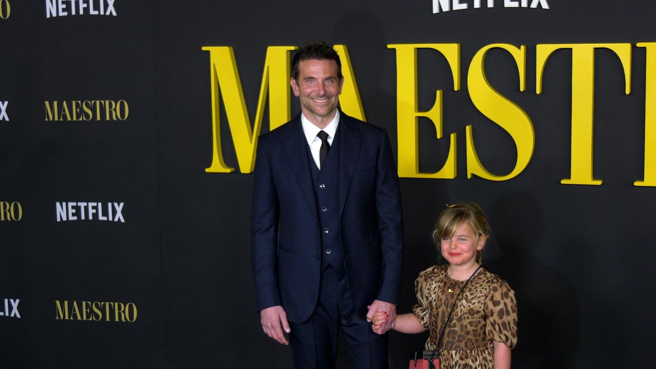 Bradley Cooper with Daughter Lea De Seine at Netflix's 'Maestro' LA Special Screening Black Carpet