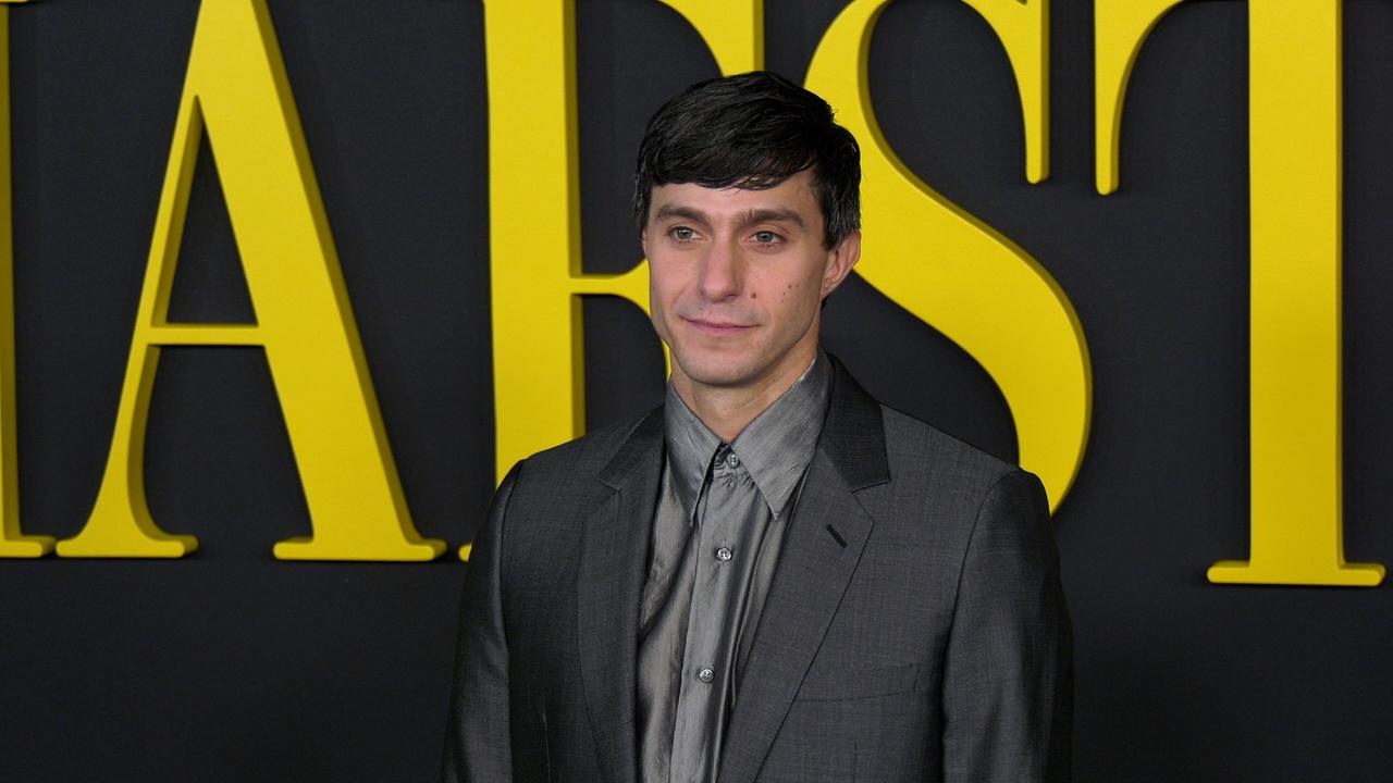 Gideon Glick attends Netflix's 'Maestro' Los Angeles special screening black carpet