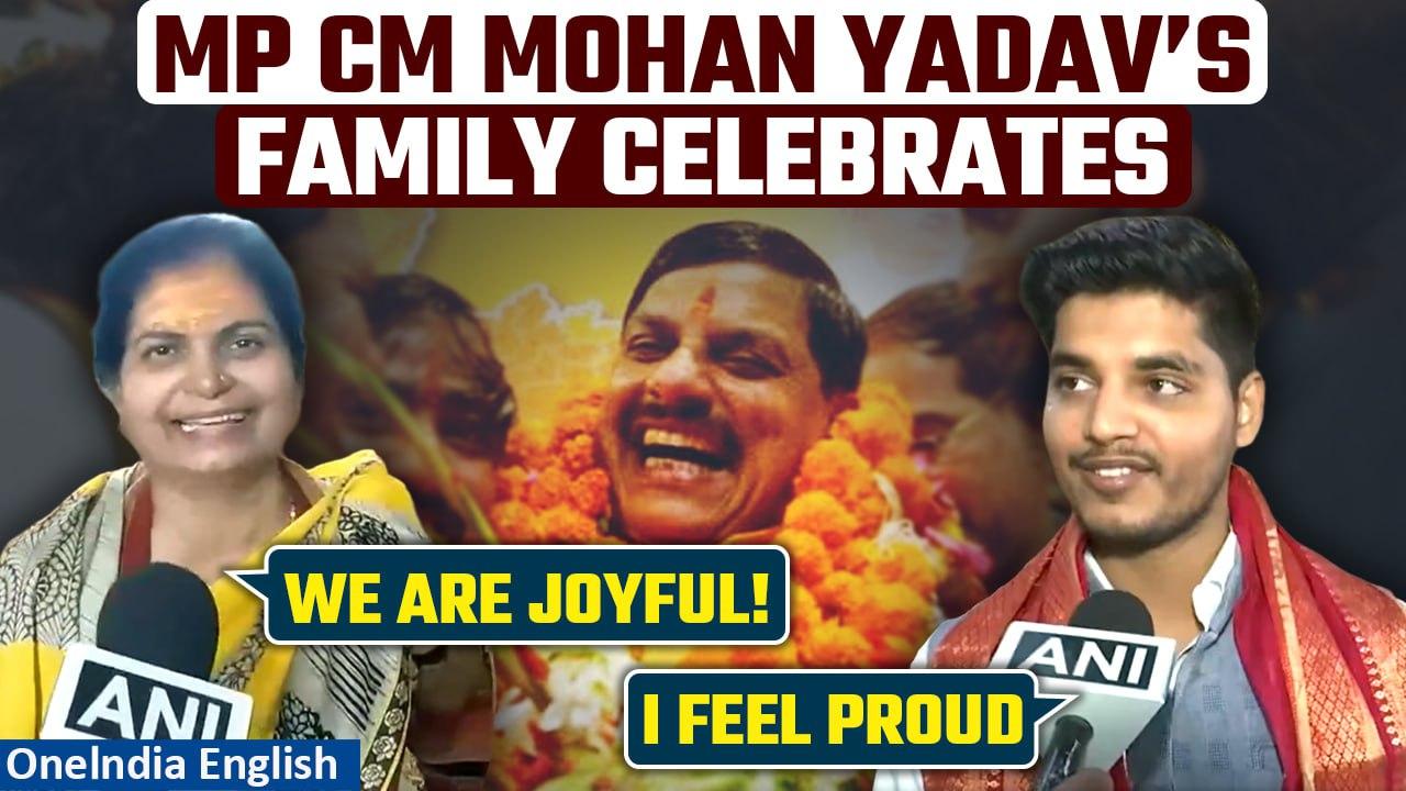 Mohan Yadav takes oath as Madhya Pradesh Chief Minister; family expresses pride | Oneindia News