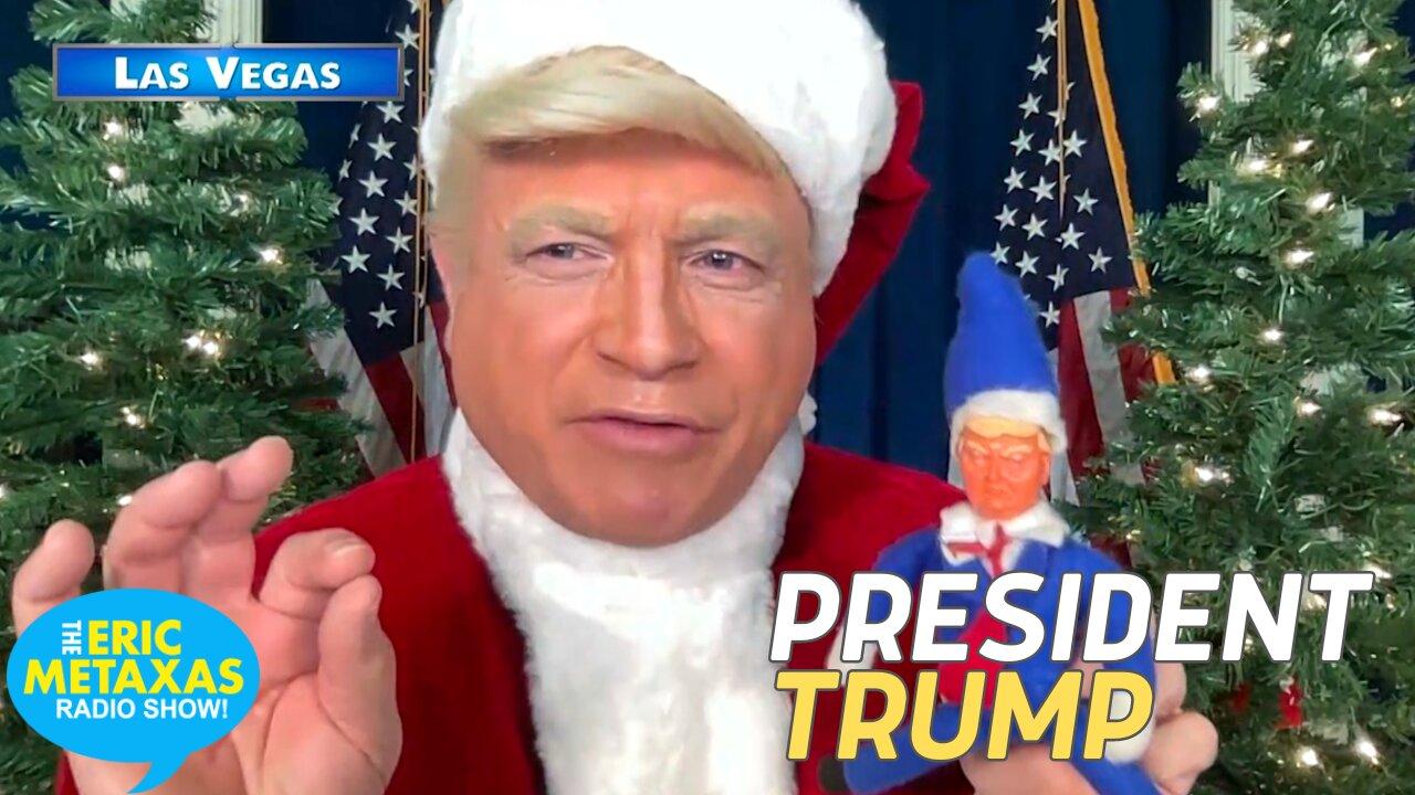 President Trump Returns with Some Christmas Wishes