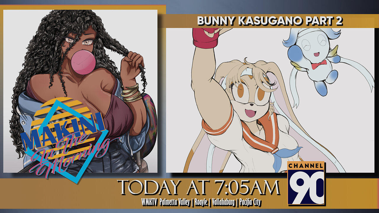 Bunny Kasugano Part 2: Time to Shade! | Makini in the Morning | Episode 95