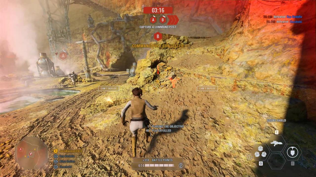 Star Wars Battlefront II: Gameplay Kessel Rebels Instant Action Mission (Attack)