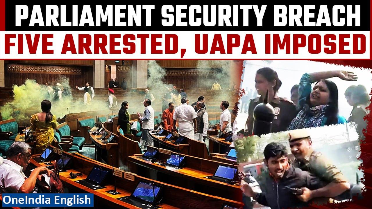 Parliament Security Breach: Fifth Arrest Made, UAPA Charges Filed Against the Perpetrators| Oneindia