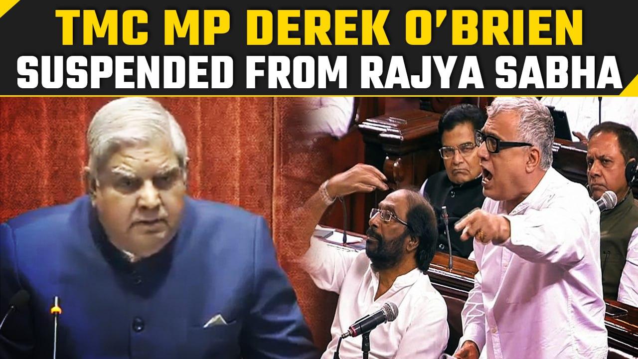 Improper Conduct in Rajya Sabha: TMC MP Derek O’Brien Suspended for Entire Winter Session | Oneindia