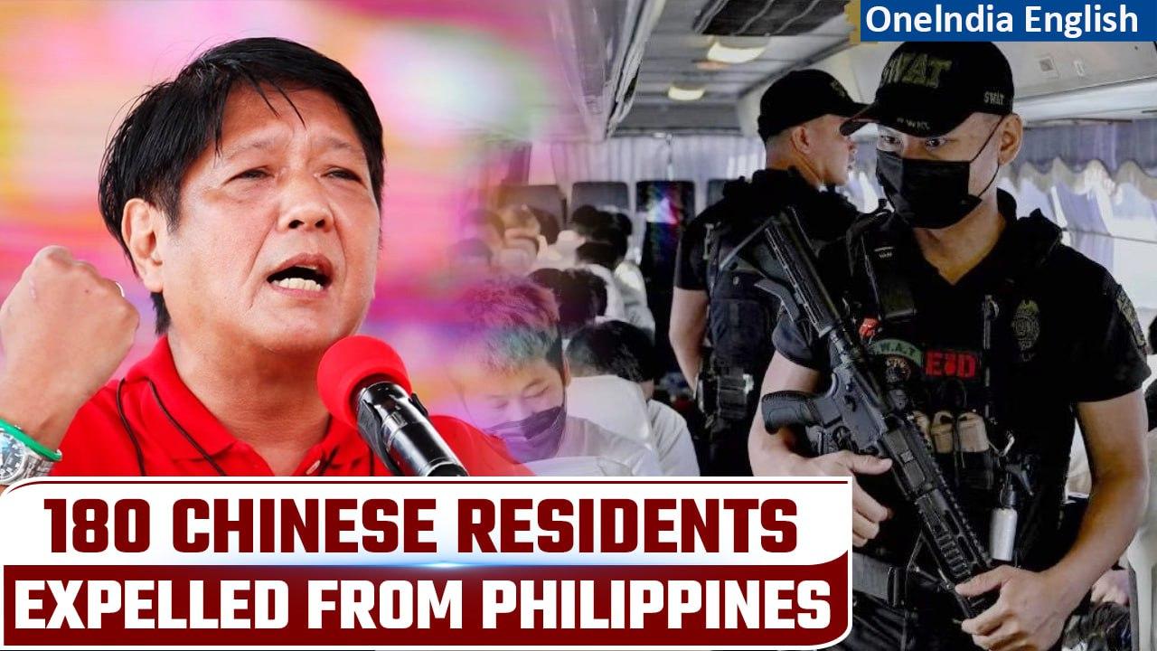 Philippines Deports 180 Chinese Nationals Amid Suspected Trafficking Operation| Oneindia News