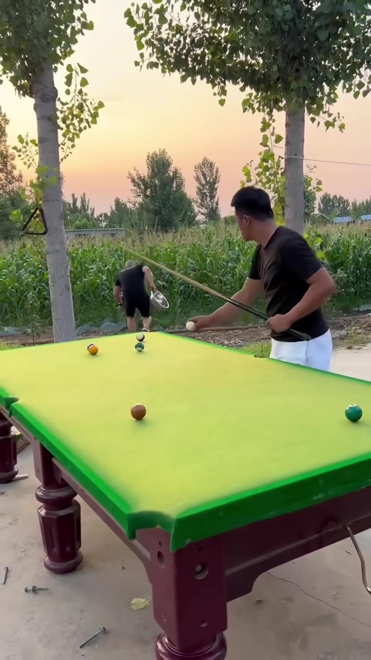 Funny  video billiards million views 🕳️  | yugal
