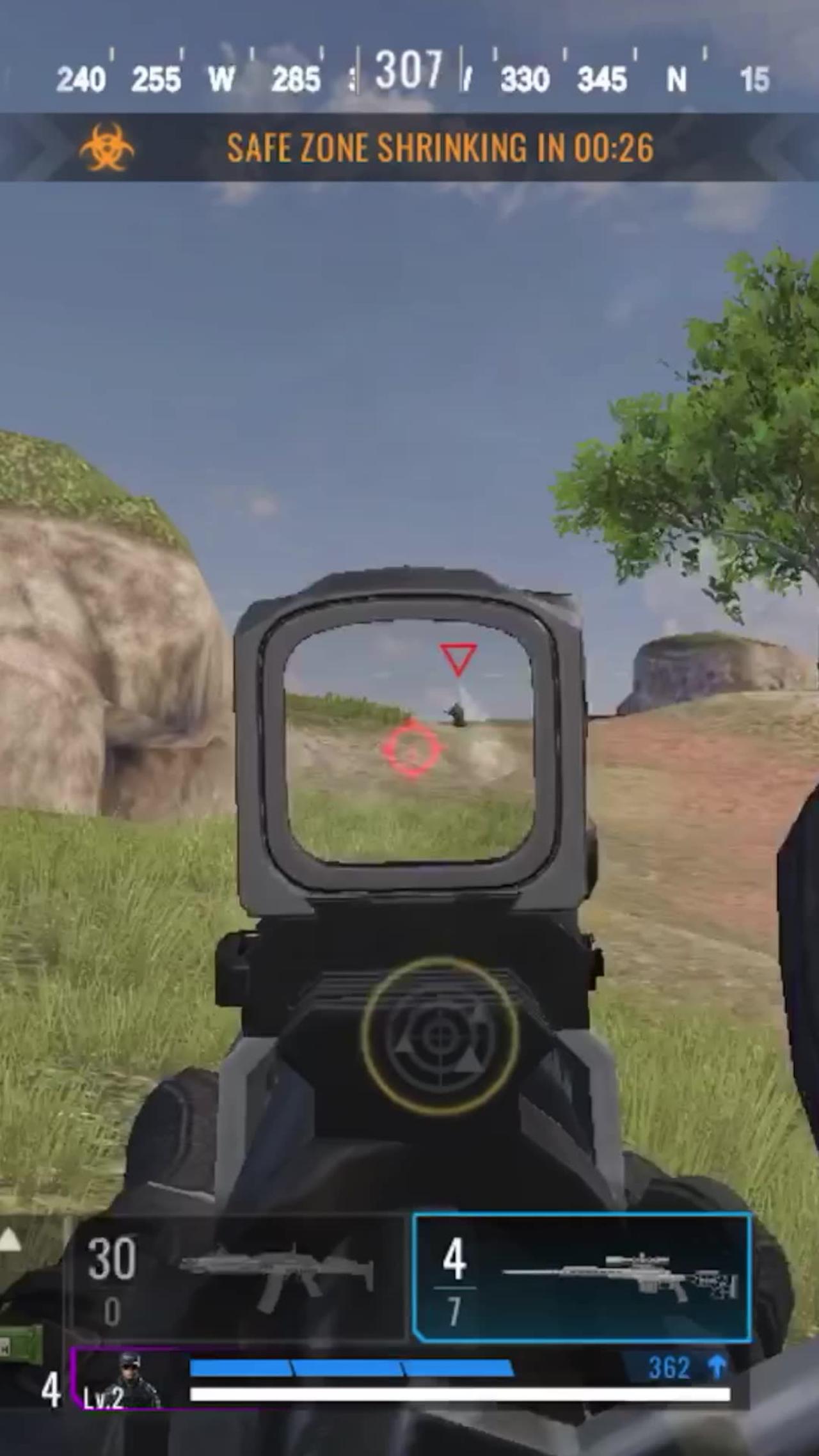 Sniper shot