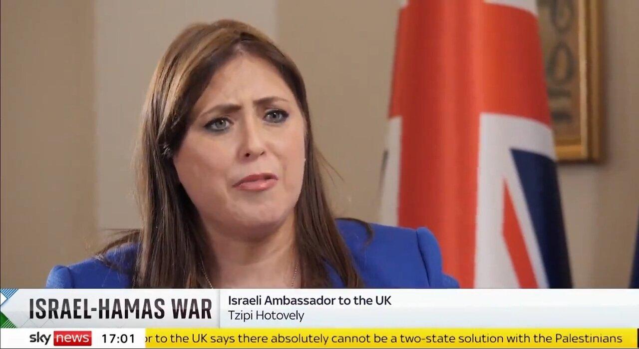 Israeli Amb Takes It To Host: Why Are You Obsessed With A 2 State Solution That Never Worked?