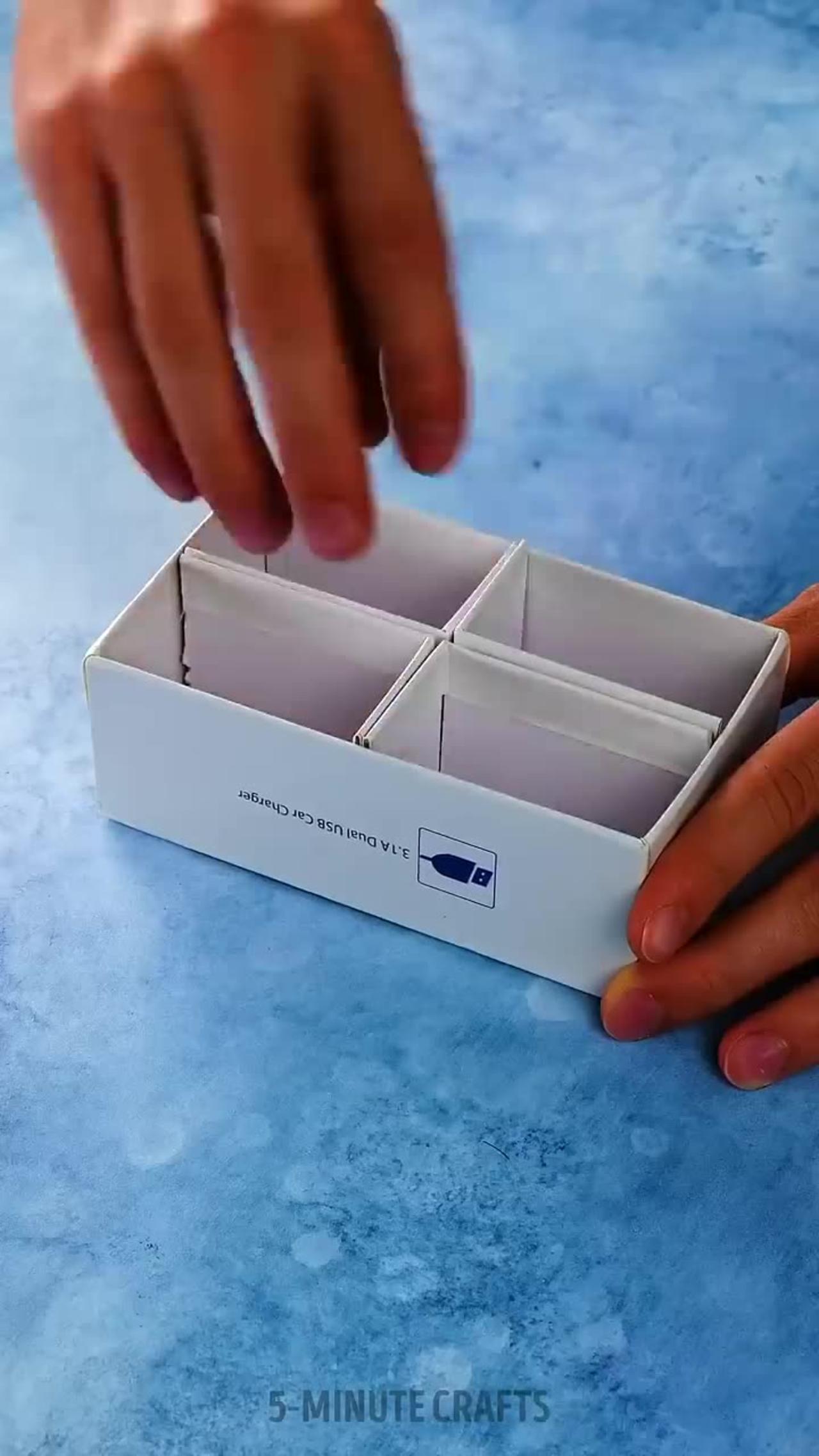 Creative cardboard crafts turning ordinary one news page video