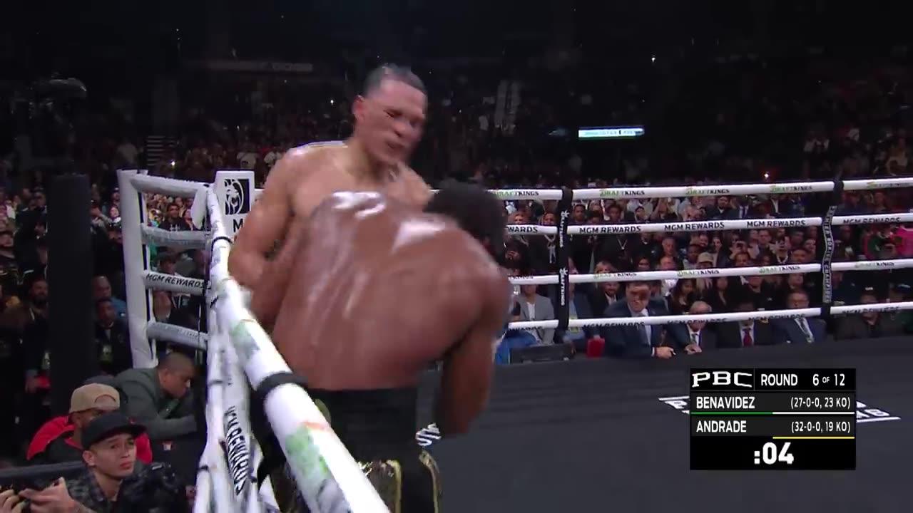 Benavidez vs Andrade HIGHLIGHTS: November 25, 2023