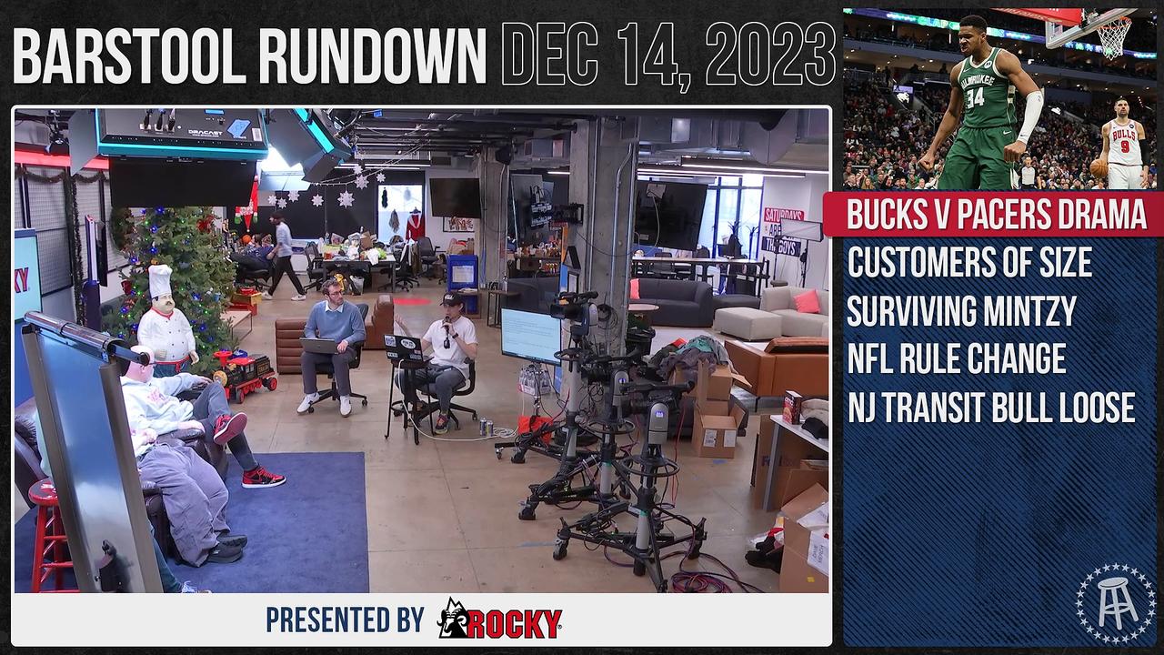 Mintzy Did It Again! Barstool Rundown One News Page VIDEO