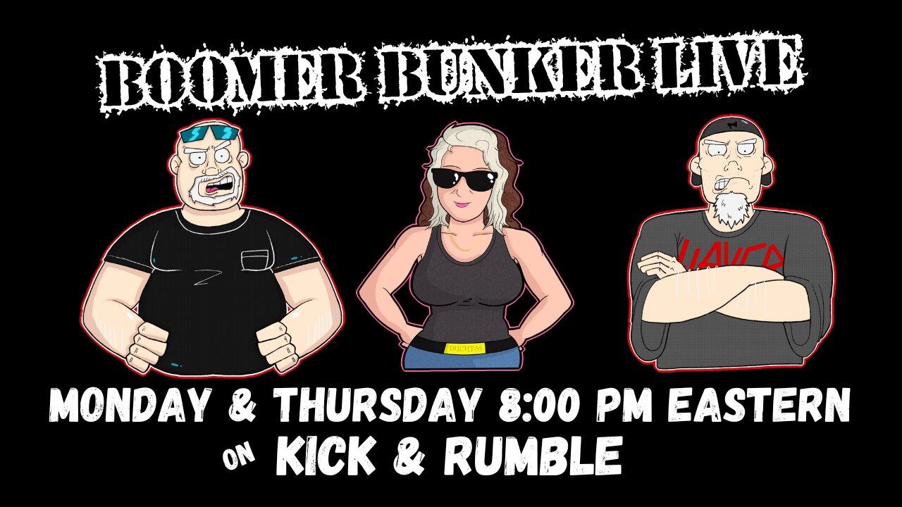 Boomer Bunker Live - Thursday Edition