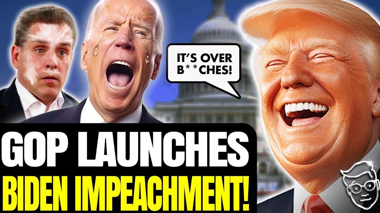 BOOM: GOP Launches Biden Impeachment,Threatens Hunter With JAIL | White House PANICS!