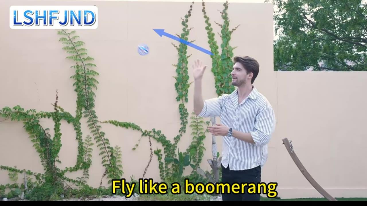 Flying Orb Ball Toy, 2023 Hand Controlled Boomerang Hover Ball Toys, Fidget Flying Spinner with Magi