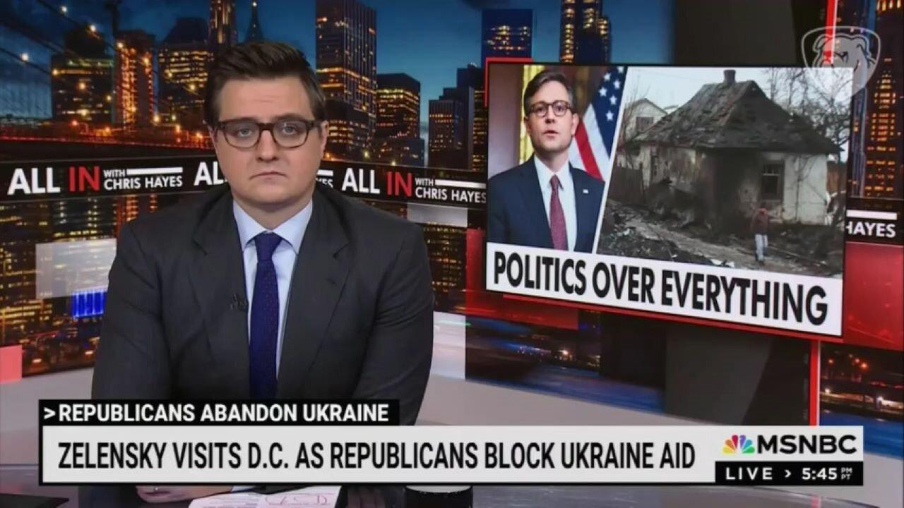 Hysterical: MSNBC's Chris Hayes Fabricates A New Russian Collusion For 2024
