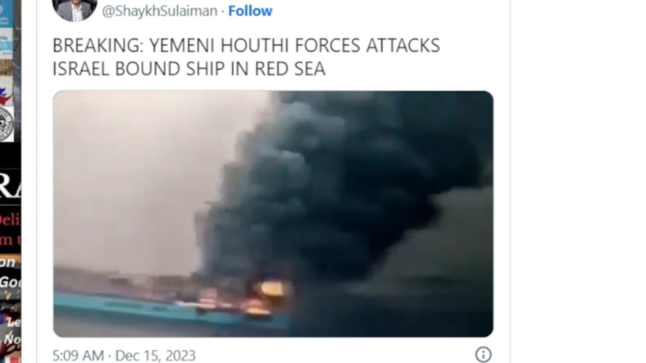 Yemeni Houthi Hit Shipping: Maersk Calls For Diverting from Red Sea