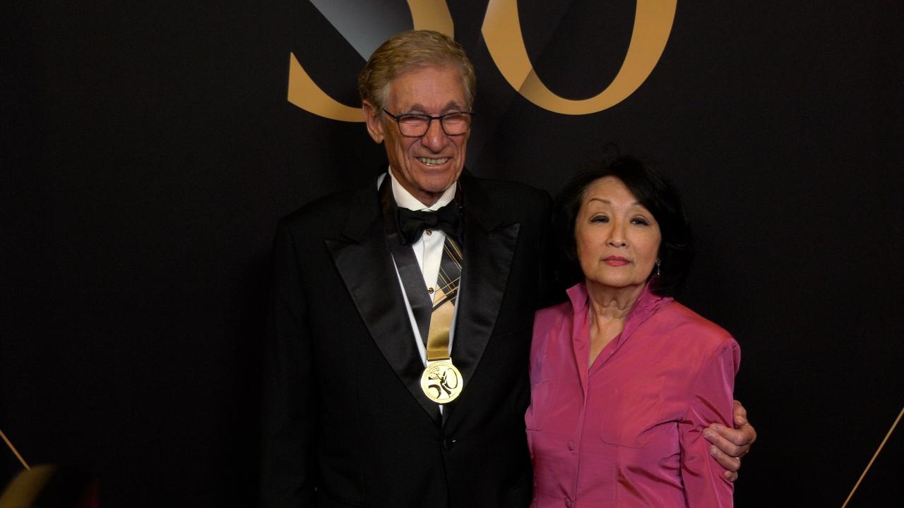 Maury Povich and Connie Chung 50th Annual Daytime Emmy Awards Red Carpet Fashion