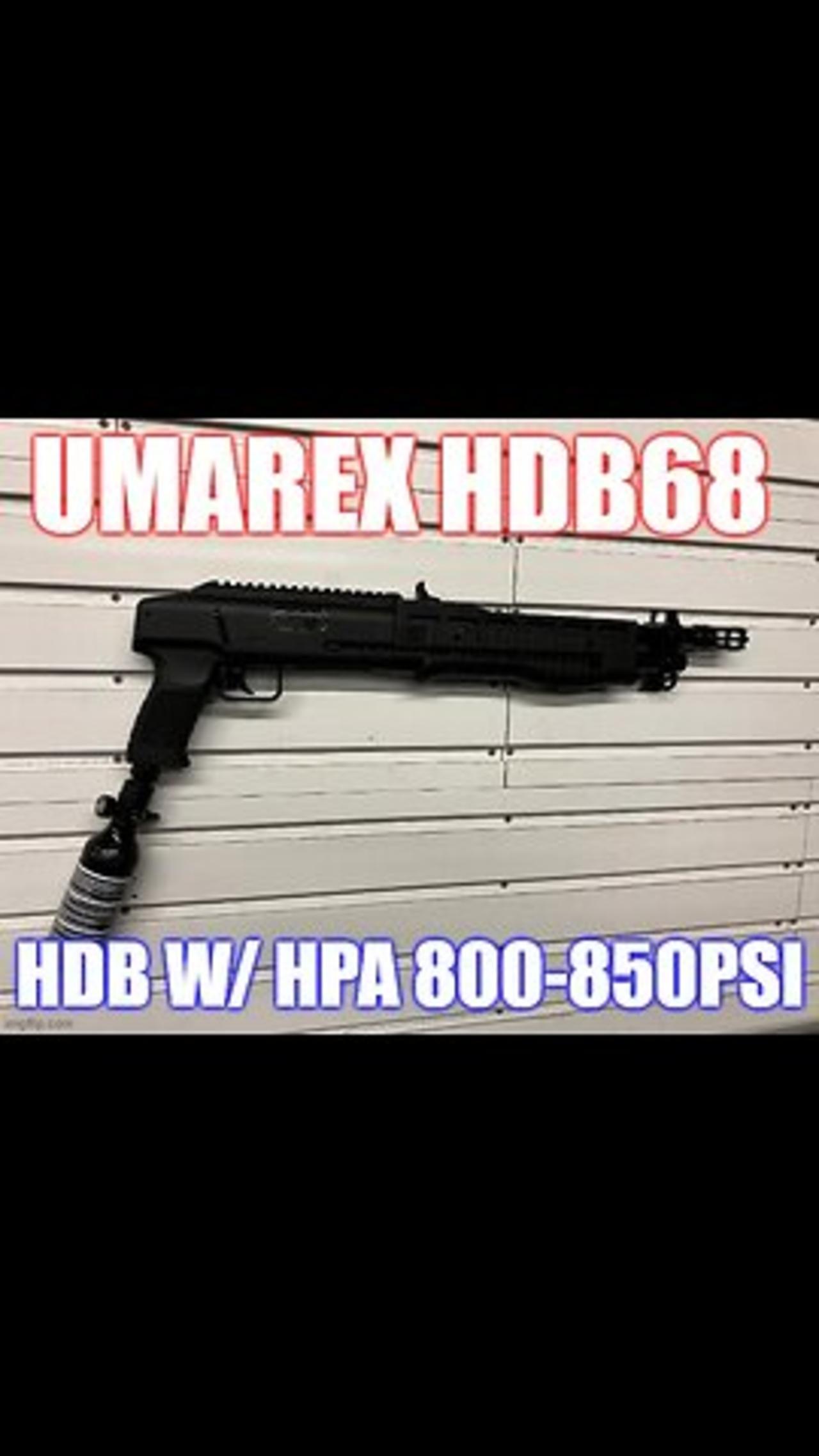 Umarex HDB68 testing with 800-850 hpa } chicago less lethal | 312-882-2715