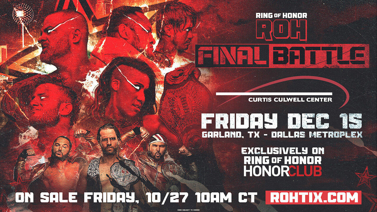 RoH Final Battle 2023 Watch Party/Review (with - One News Page VIDEO