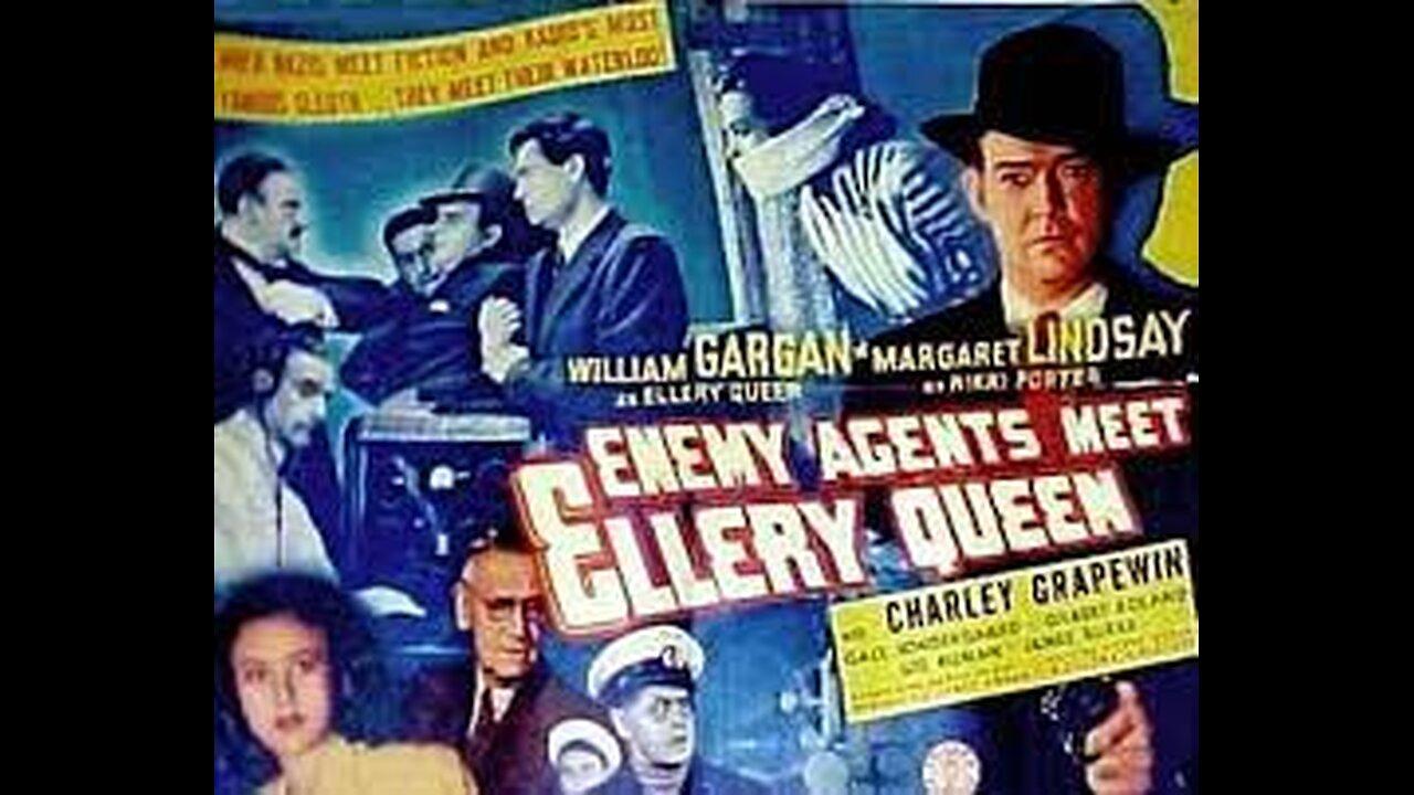 ENEMY AGENTS MEET ELLERY QUINN (1942)- colorized