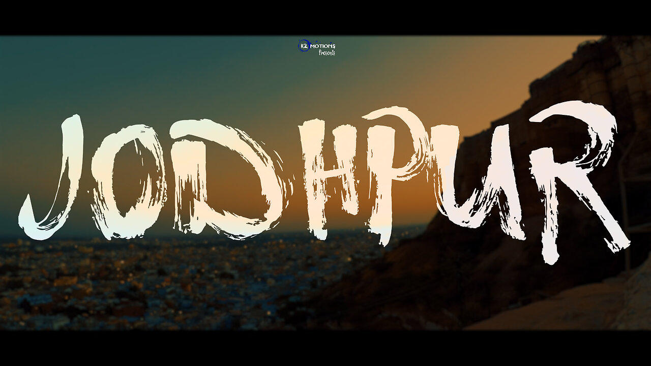 JODHPUR | Rajasthan | Cinematic Travel Video | 4K