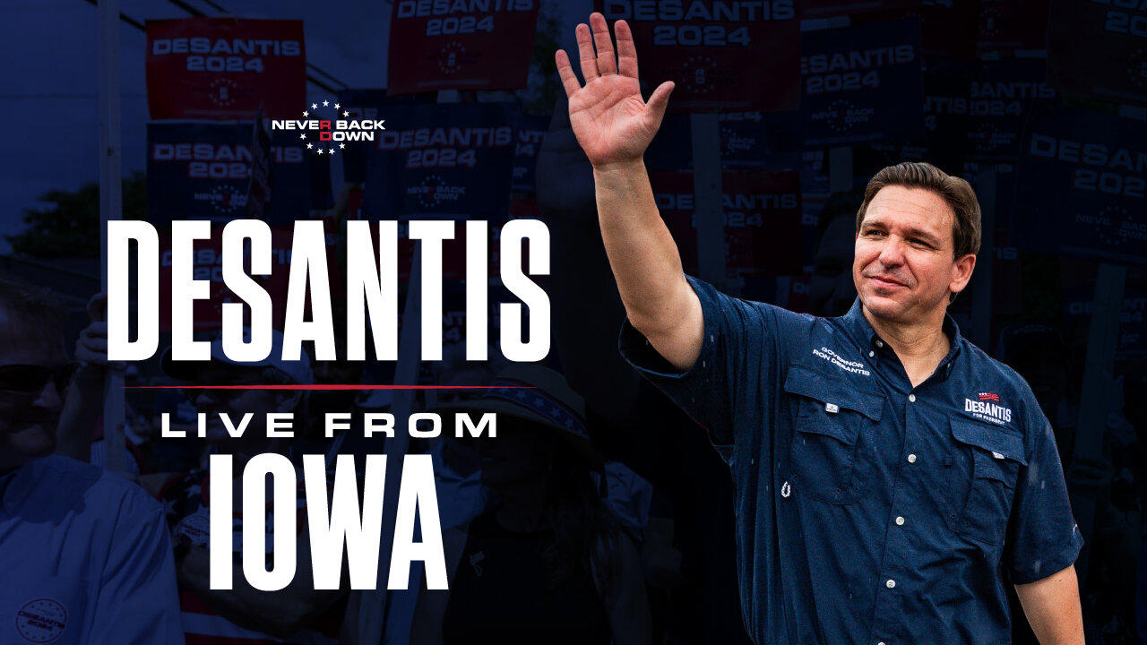 Fort Dodge, IA - Meet & Greet with Special Guests Governor Ron DeSantis & Congressman Thomas Massie