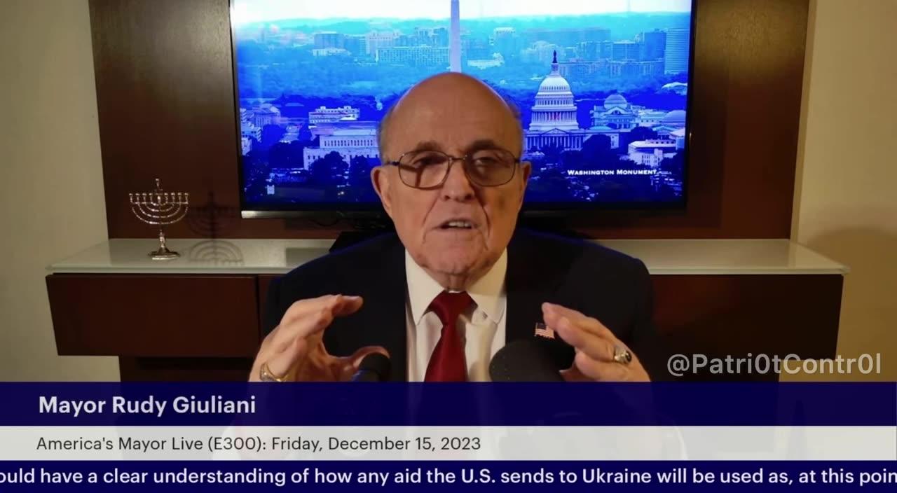 Rudy Giuliani responds to today’s $148 million defamation ruling