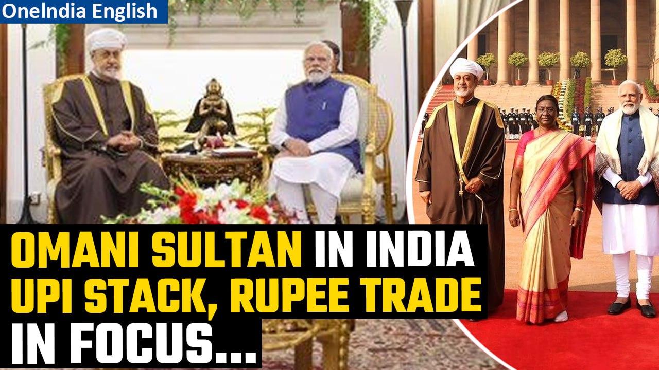 India-Oman Talks: Bilateral Ties Strengthen On Oman’s Sultan Haitham bin Tarik Visit | Oneindia News