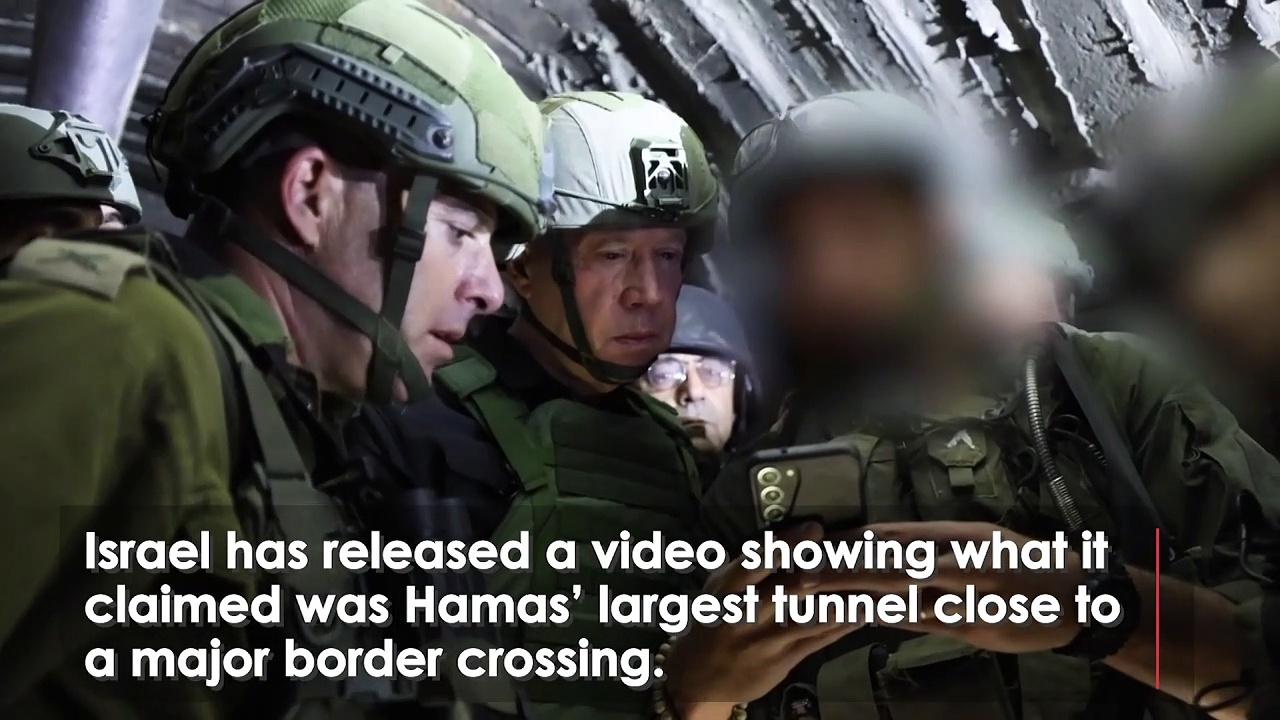 Israel uncovers ‘biggest Hamas tunnel’ near Gaza border