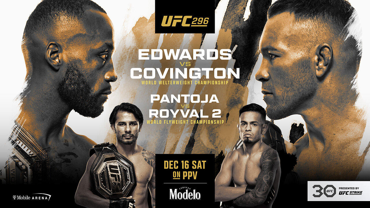 UFC 296: Edwards vs Covington | December 16, 2023!!!