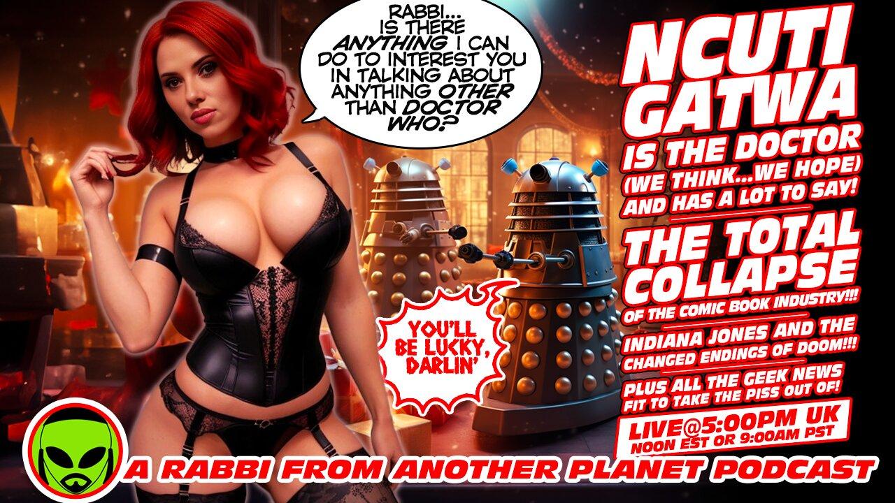 LIVE@5: Doctor Who Ncuti Gatwa SPEAKS!!! Indiana Jones!!! The Collapse of the Comic Book Industry!!!