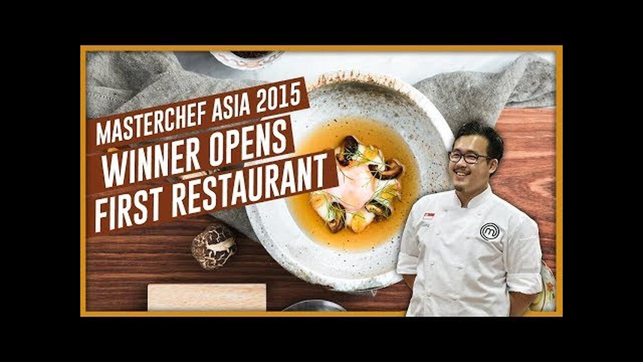 Masterchef Asia Winner Opens First Restaurant In Singapore