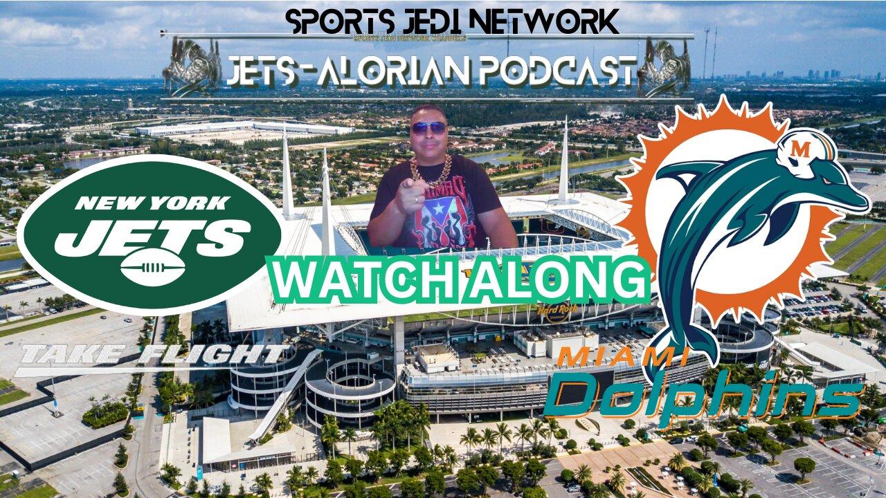 NFL NY JETS vs MIAMI DOLPHINS LIVE REACTION PLAY BY PLAY WATCH ALONG (NO FOOTAGE SHOWN)