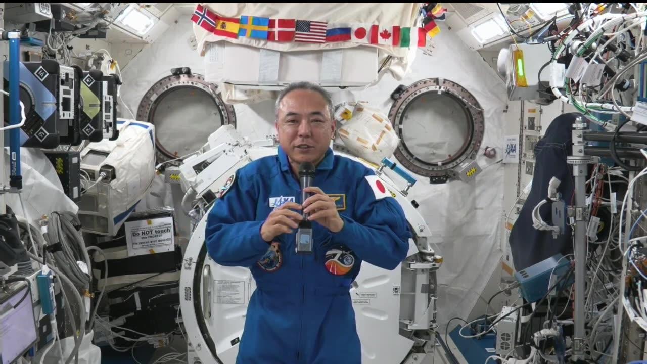 Expedition 70 Astronaut Furukawa Discusses Space Station Science Experiments - Dec. 15, 2023