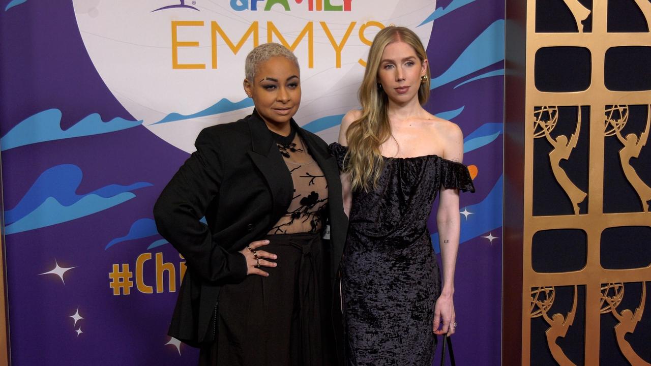 Raven-Symoné and Miranda Maday 2nd Annual Children and Family Emmy Awards Ceremony Red Carpet