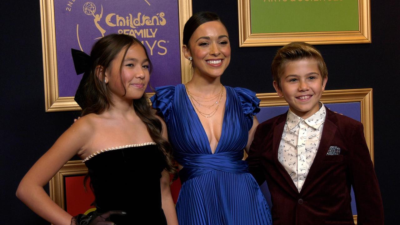 Ava Louise Murchison, Tamara Almeida, Mason Blomberg 2nd Annual Children and Family Emmy Awards Ceremony Red Carpet