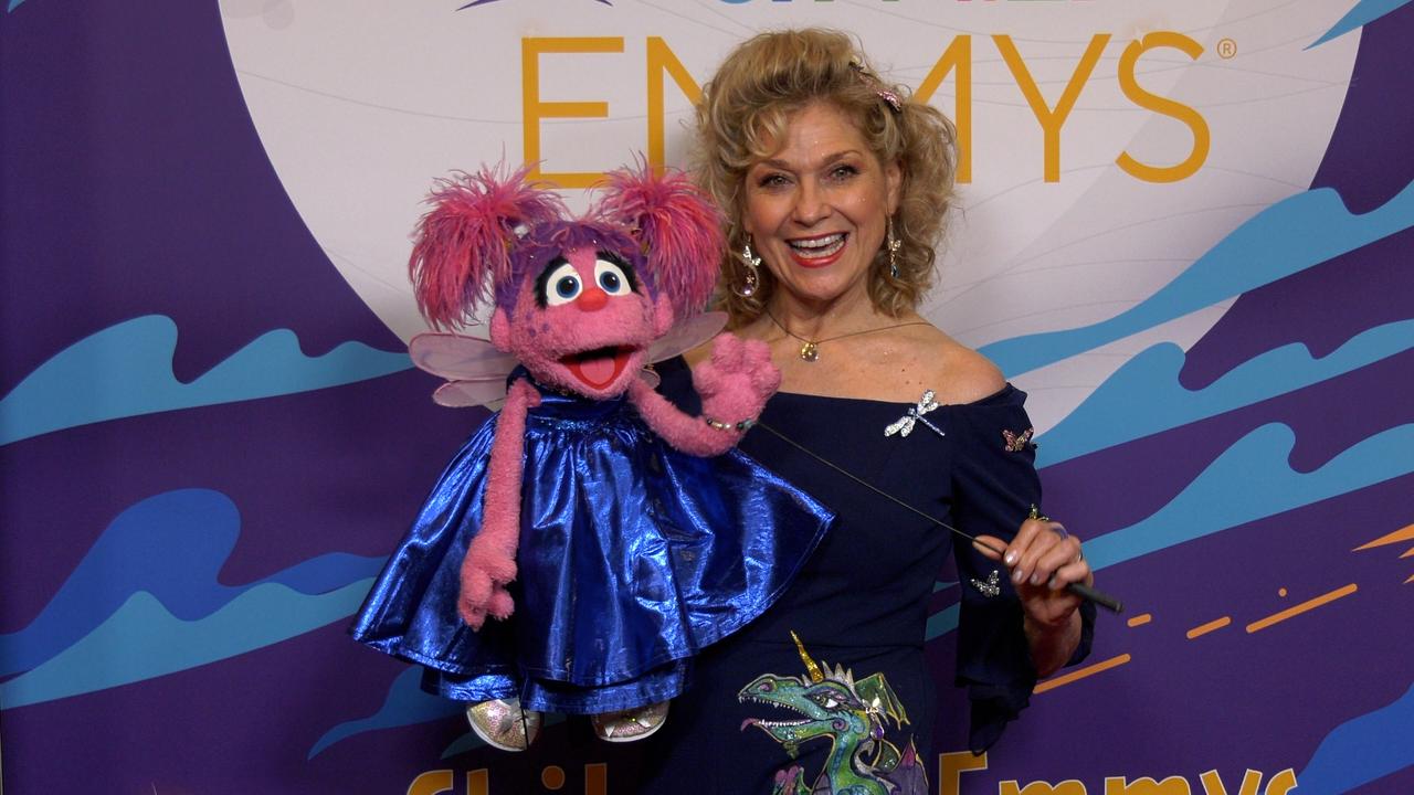 Abby Cadabby and Leslie Carrara-Rudolph 2nd Annual Children and Family Emmy Awards Ceremony Red Carpet