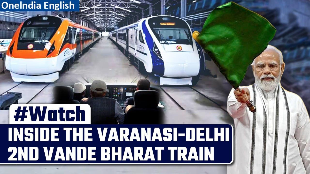Varanasi-Delhi 2nd Vande Bharat Train launched by PM Modi | Amit Malviya on its importance| Oneindia