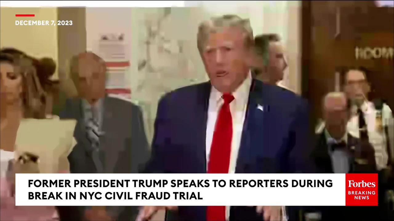 BREAKING NEWS: Trump Accuses New York Attorney General Letitia James Of Committing 'Fraud'